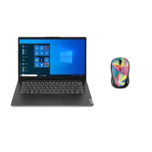 Lenovo + Trust V14 82KC004ETX R7 5700U + Yvi FX Ledli Geometrik Notebook + Kablosuz Mouse