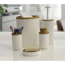 Biltaş Plastik Auaro 5 Parça  Banyo Seti