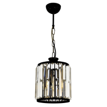 Avonni AV-1667-1BSY Siyah Boyalı Modern Avize