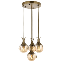 Avonni AV-1766-4ET Eskitme Kaplama Modern Avize