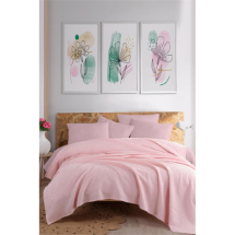 Eponj Ecotel Çift Kişilik  Pike Örtü