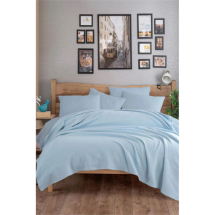 Eponj Ecotel Çift Kişilik  Pike Örtü