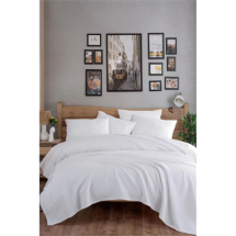 Eponj Ecotel Çift Kişilik  Pike Örtü