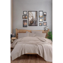 Eponj Ecotel Çift Kişilik  Pike Örtü