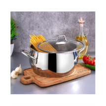 Polo Chef ÇT128-PRD Çelik 28 cm. Derin Güveç Tencere