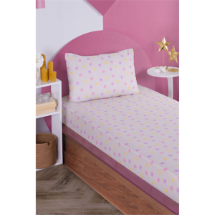 Eponj Unicorn Dreams Tek Kişilik Lastikli Çarşaf Seti