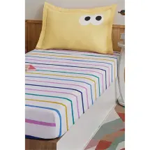 Eponj Pes Lastikli  Çarşaf Seti Tek Kişilik