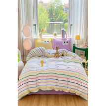 Eponj Kolay Ütülenir  Nevresim Takımı Tek Kişilik