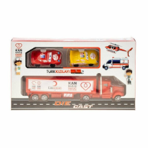 Kembay KMB-2045 Kutulu Oyuncak Kızılay Tır Araba Set