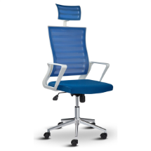 Asbir Ceo Fileli Başlıklı Metal Ayaklı  Çalışma Koltuğu