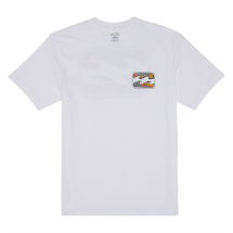 Billabong Erkek Crayon Wave SS Beyaz  T-Shirt
