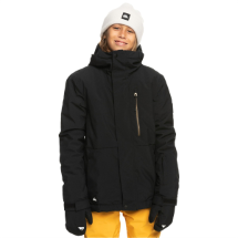 Quiksilver Mission Solid Youth Erkek Black  Çocuk Montu