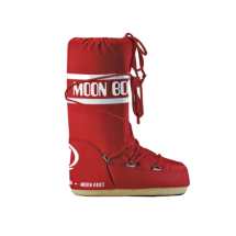 Moon Boot Icon Nylon Kız Kırmızı  Çocuk Bot