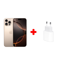 Apple Iphone 16 Pro Max 512 GB  + Type-C Güç Adaptörü MUVV3TU/A Beyaz Cep Telefonu + Hızlı Şarj Aleti