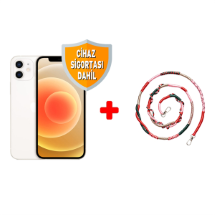Apple Iphone 12 128 GB  + Hippi 100 cm Cep Telefonu + Telefon Askısı