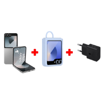 Samsung Galaxy Z Flip 6 12 GB 512 GB  Type-C Cep Telefonu + Silikon Kılıf + Hızlı Şarj Aleti