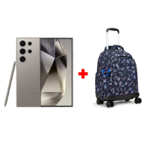Samsung Galaxy S24 Ultra 512 GB  + Kipling New Zea Surf Sea Prt L Cep Telefonu + Sırt Çantası