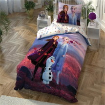 Taç Lisanslı Disney Frozen 2 Autumn Tek Kişilik Nevresim Takımı