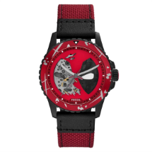 Fossil FLE1196SET Deadpool Limited Edition Erkek Kol Saati