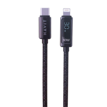 Havit CB6246 PD30W Type-C to Lightning Şarj Kablosu