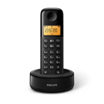 Philips D1601B/01  Dect Telefon