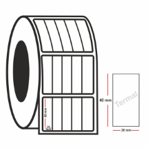 Ersa 40X20 mm 5000 Lik Rulo Termal Etiket