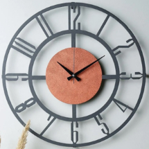 Muyika Bunnela Kremit 50 Cm Duvar Saati