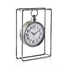 Muyika Supera Gri Eskitme Masa Saati