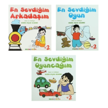 Mandolin 3'lü Çocuk Kitap Seti