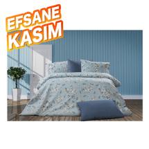 Think N Link Frezya Yeşil Çift Kişilik Nevresim Takımı