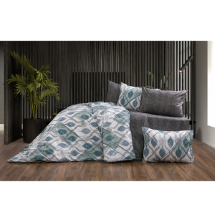 Think N Link Leatfy Yeşil Çift Kişilik Nevresim Takımı