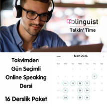 Linguist Talkin' Time-16 Konuşma Ders Paketi