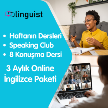Linguist   Haftanın Dersleri + Speaking Club + 8 TT