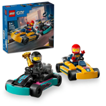 Lego City 60400 Go-Kartlar ve Sürücüleri Oyuncak Yapım Seti
