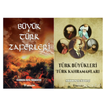 İnkılap Büyük Türk Zaferleri - Türk Büyükleri Türk Kahramanları Kitap Seti