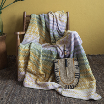 Think N Link 180x220 Pamuklu Zigzag Çift Kişilik Battaniye