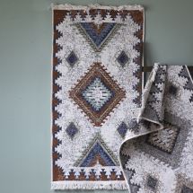 Think N Link Mavi Otantik 80x150 cm Kilim
