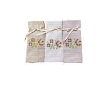 Axc Home Nakışlı 40x65  3'lü El Havlusu
