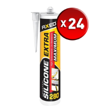 Sgs F280 24 Adet Şeffaf Silikon