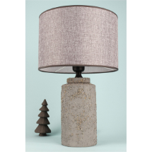 Muyika YL747 Languette Handmade Gri Seramik Abajur