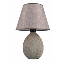 Muyika YL745 Modifier Handmade Gri Seramik Abajur