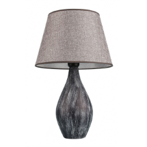 Muyika YL727 Seigle Handmade Gri Seramik Abajur