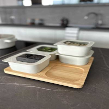 Neoflam D-NEOBRK-01 Fika One Bej 4'lü Kahvaltı Seti