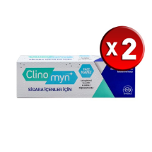Clinomyn Sigara İçenler İçin 75 ml 2'li Diş Macunu