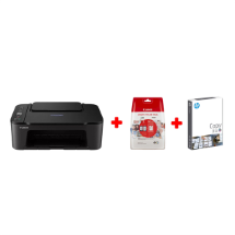 Canon + Hp Pixma E3640 + PG-46/CL-56 + A4 80 gr 500 Yaprak Yazıcı Set