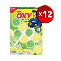 Mr. Oxy Limon Ferahlığı Citrus Fresh 2x50 12'li WC Bloğu