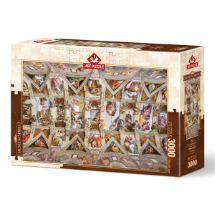 Art Puzzle 5525 Sistina Şapeli 3000 Parça Puzzle