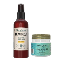 Minia Bahçe Flybam & Aloe Vera Jel 2'li Yaz Koruma & Ferahlatıcı Bakım Seti