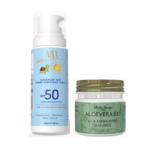 Minia Bahçe 50 ml + 75 ml Çocuk Güneş Koruyucu & Aloe Vera Jel Seti