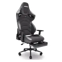 Warrior Kratos (Antrasit) Ayak Uzatmalı Oyuncu Koltuğu